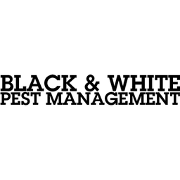 Black & White Pest Mgmt logo