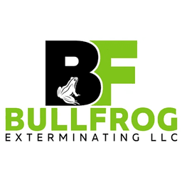 Bullfrog Exterminating logo