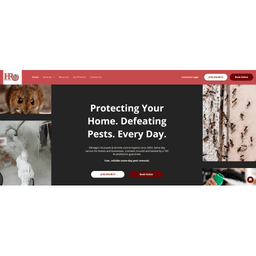 H R Pest Control logo