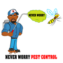 Never Worry Pest Control logo