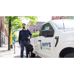 Paffy's Pest Control logo