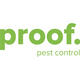 Proof. Pest Control logo