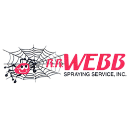 R R Webb Spraying Service logo