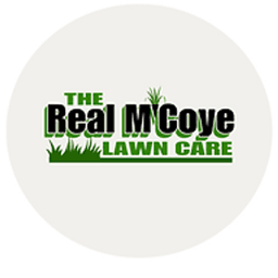 The Real M'coye Lawn Care logo