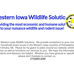 Western Iowa Wildlife Solutions logo